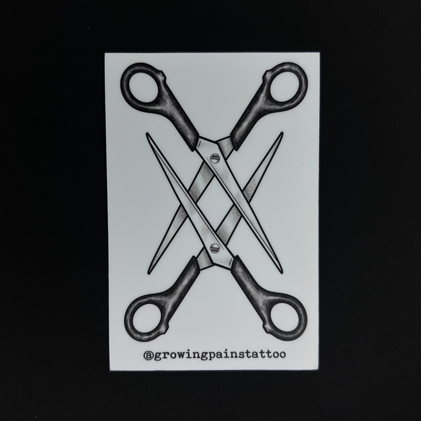 Scissors Scissoring Sticker