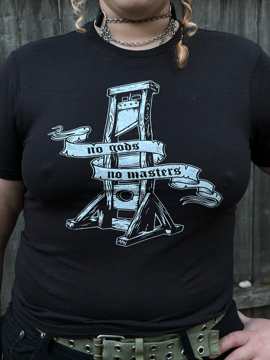 No Gods No Masters Guillotine Shirt