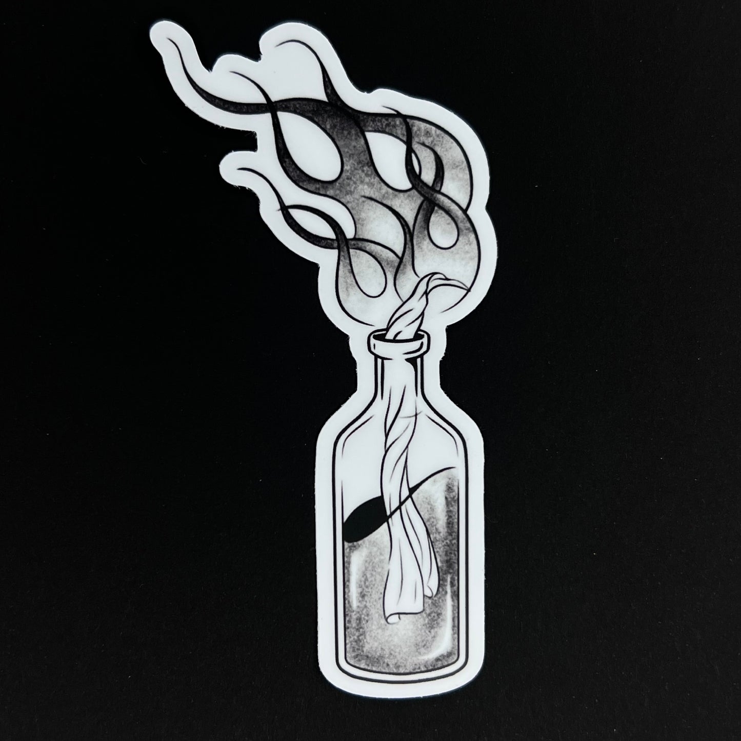 Molotov Cocktail Sticker